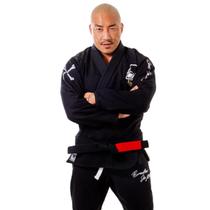 Kimono Jiu Jitsu KVRA Doble Preto A0 Kimono Jiu Jitsu KVRA Doble Preto A0