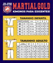 Kimono Jiu-Jitsu Tecido BRIM MARTIALGOLD