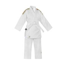 Kimono Judo adidas Contest J650 Branco e Dourado