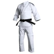 Kimono Judo Infantil adidas Training Branco Trançado J500NL