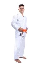 Kimono Judô Trançado Plus Adulto Branco Torah