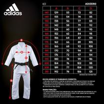Kimono Karatê Adidas Adizero K0 Branco WKF Aprroved