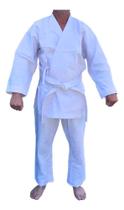 Kimono Karatê Adulto Com Faixa Branca - Glulan