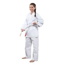Kimono karate - karate-gi "heian" cor branca - hayashi - aprovado wkf