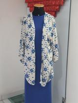 Kimono no viscolinho com mangas Kimono no viscolinho com mangas