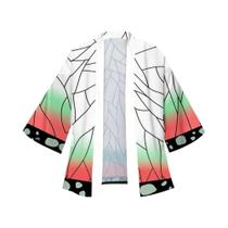 Kimono Rosa De Cosplay Nezuko Kamado Para Mulheres E Homens, Anime Japonês Shinobu Kocho, Haori Kimono Rosa De Cosplay Nezuko Kamado Para Mulheres E Homens, Anime Japonês Shinobu Kocho, Haori