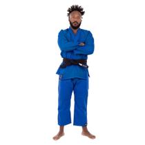Kimono Torah Trançado Flex Jiu Jitsu - Azul