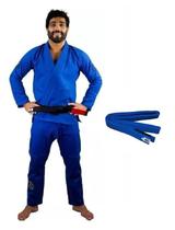 Kimono Ultra Light 2.2 Jiu Jitsu Azul Com Faixa a Escolher Keiko Kimono Ultra Light 2.2 Jiu Jitsu Azul Com Faixa a Escolher Keiko