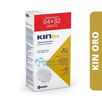 KIN ORO Kit 96 Pastilhas Efervescentes Limpeza de Próteses e Aparelhos