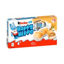 Kinder happy hippo wafer crem avelã 103.3g 5 uni