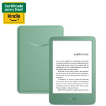 Kindle 16GB modelo2024, tela antirreflexo, troca de página rápida, luz ajustável e bateria longa duração, Cor Verde Kindle 16GB modelo2024, tela antirreflexo, troca de página rápida, luz ajustável e bateria longa duração, Cor Verde