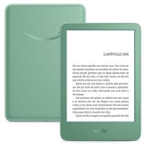 Kindle 16GB modelo2024, tela antirreflexo, troca de página rápida, luz ajustável e bateria longa duração, Cor Verde Kindle 16GB modelo2024, tela antirreflexo, troca de página rápida, luz ajustável e bateria longa duração, Cor Verde