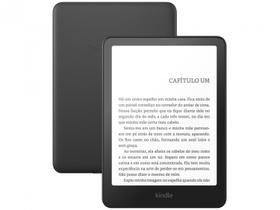 Kindle Paperwhite 12ª Geração 2024 Amazon 7" 16GB 300 ppi Wi-Fi à Prova de Água Preto Metálico