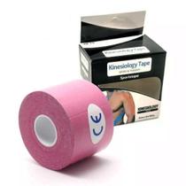 Kinésio Tape Bandagem Funcional Rosa 5cm x 5m (SPORTSTAPE)