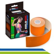 Kinesio Tape Fita Bandagem Elástica Funcional Sport Adesiva 5cmx5m Pós-Operatório Fisio Gestante Kelogel