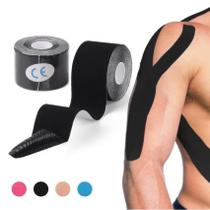 Kinesio Taping Fita Adesiva Bandagem Fisioterapia Muscular 5m