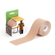 Kinésio Tmax Bege Bandagem Elástica Terapêutica 5 Cm X 5 Metros