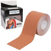 Kinesiology Tape - Kit 2 Fita Elástica Adesiva Funcional Atadura Cirúrgica Flexível 5 cm x 5 mts