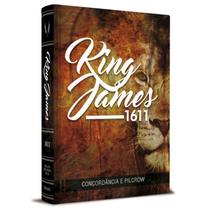 King James 1611 Com Concordancia Semi Luxo Leao - BVBOOKS