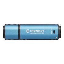 Kingston IronKey Vault Privacy 50 com criptografia USB de 256 GB