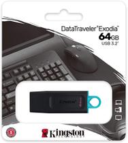 Kingston Pen Drive DataTraveler Exodia 64 GB USB 3.2