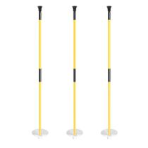 Kingtop Mini Stick de Bandera para Putting Green 3 unidades de 1 m Kingtop Mini Stick de Bandera para Putting Green 3 unidades de 1 m