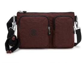 Kipling Pochete Presto UP Prática E Versátil Cor Bordô Kipling Pochete Presto UP Prática E Versátil Cor Bordô