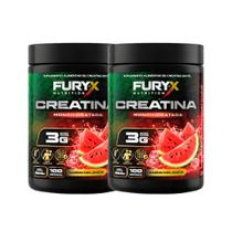 Kir 2x Creatina De Sabor Monohidratada Melancia Furyx