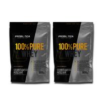 Kir com 2 100% Pure Whey Protein Iogurte com Coco 900g Probiótica