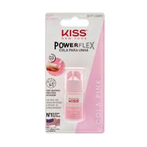 Kiss Cola de Unhas Pink Nail Glue Power Flex