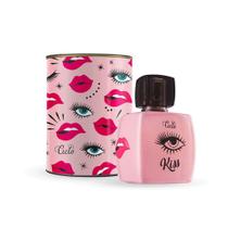 Kiss Deo Colônia 100ml Edição Especial Embalagem Lata Perfume Feminino Ciclo Cosméticos - Musk