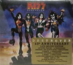 Kiss - destroyer 45th anniversary 2 cds edição deluxe
