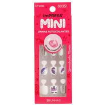 Kiss Impress Unha Infantil Mini Mystical Unicorn IMM303