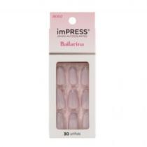 Kiss Impress Unhas Autocolantes Chic Bailarina
