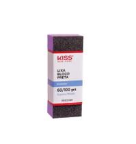 Kiss Lixa de Unha Bloco Preta Abrasão Média Kiss Lixa de Unha Bloco Preta Abrasão Média