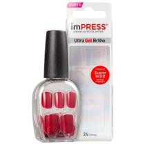 Kiss New York Impress Curta Tweetheart - Unhas Postiças