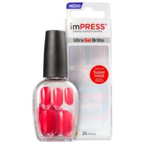 Kiss New York Impress Média Rather Reckless - Unhas Postiças