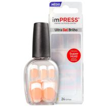 Kiss New York Impress Média Zen Zone - Unhas Postiças