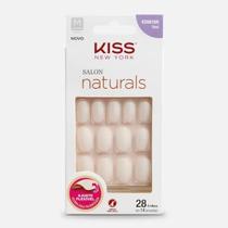 Kiss New York - Unha Postiça Salon Naturals Oval