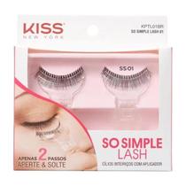 Kiss NY Cilios So Simple Lash 01 KPTL01BR