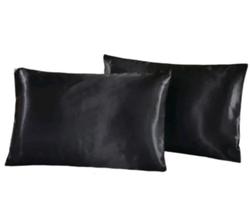 Kit 01 Fronha De Cetim (01 Unidade) Anti Frizz Macio 50cm x 70cm Com Zíper