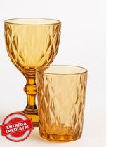 KIT 01 Jarra Diamond 1,8L, 06 Taças Diamond e 06 Copos Diamond 390ML KIT 01 Jarra Diamond 1,8L, 06 Taças Diamond e 06 Copos Diamond 390ML