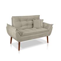 Kit 01 Namoradeira Opala + 02 Almofadas cheias Suede Kit 01 Namoradeira Opala + 02 Almofadas cheias Suede