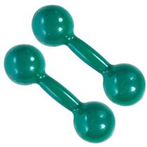 Kit 01 Par Halter Peso Emborrachado 2Kg Unibrás