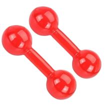 Kit 01 Par Halter Peso Emborrachado 3Kg Unibrás Kit 01 Par Halter Peso Emborrachado 3Kg Unibrás