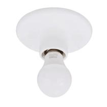 Kit 01 Plafon Pvc Branco E27 + 01 Lampada Led Bulbo 9w 6500k Bivolt Kit 01 Plafon Pvc Branco E27 + 01 Lampada Led Bulbo 9w 6500k Bivolt