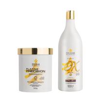 Kit 01 Pó Descolorante White 500G + 01 Ox 20 Volumes 900Ml Kit 01 Pó Descolorante White 500G + 01 Ox 20 Volumes 900Ml