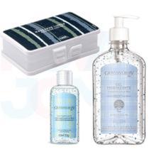 Kit 01 Porta Máscara / 1 Alc. Gel 60ml/ 1 Alc.500ml 70º Azul Kit 01 Porta Máscara / 1 Alc. Gel 60ml/ 1 Alc.500ml 70º Azul