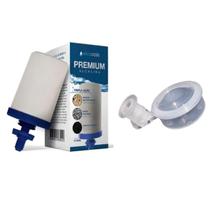 Kit 01 un Vela Oásis Água Alcalina Tripla Ação Prata + 01 un Boia Original Oasis Dosadora Kit 01 un Vela Oásis Água Alcalina Tripla Ação Prata + 01 un Boia Original Oasis Dosadora