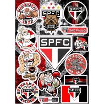 KIT 02 - (02) - 02 Cartela De Adesivos Personalizados Time Futebol Carro Moto Bike Caminhão Super